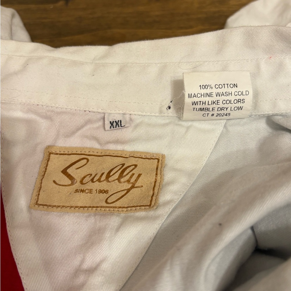 Scully American Flag Button Down Shirt - image 6